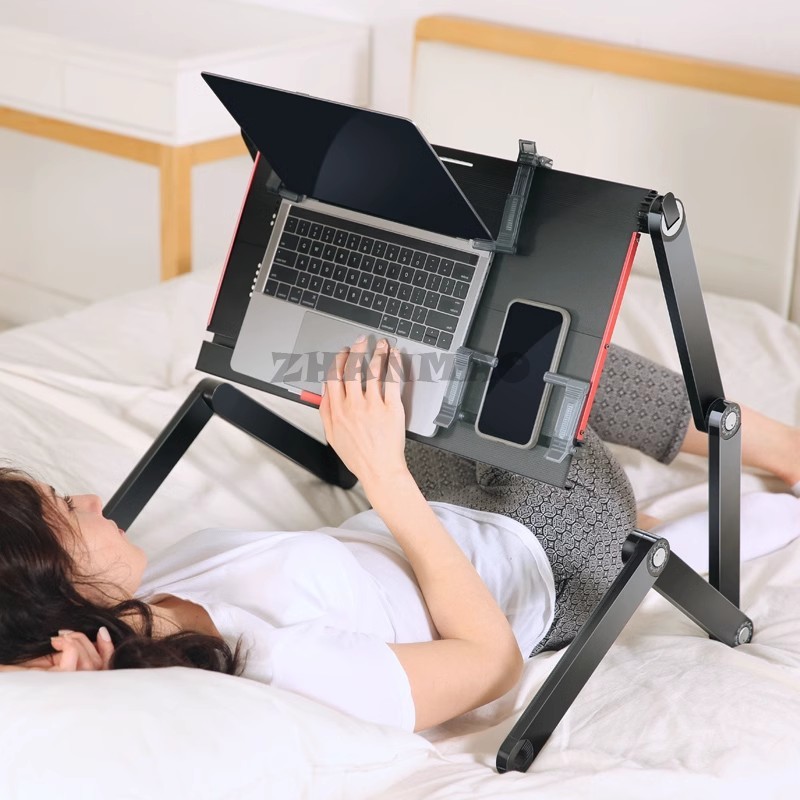 Leżący płaski na łóżku, biurko – Desk Setup Notebook recenzja i cena