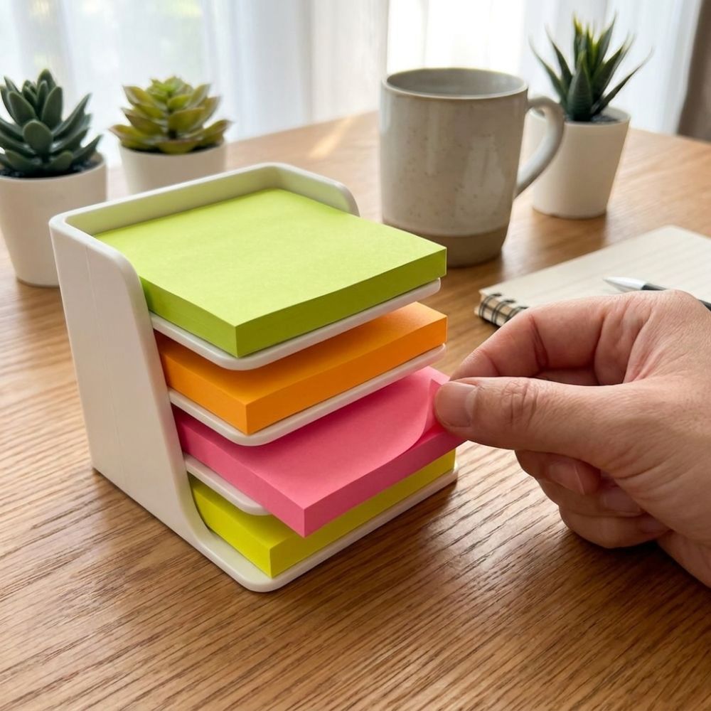 Wielofunkcyjny, składany uchwy – Sticky Memo Holder recenzja i cena