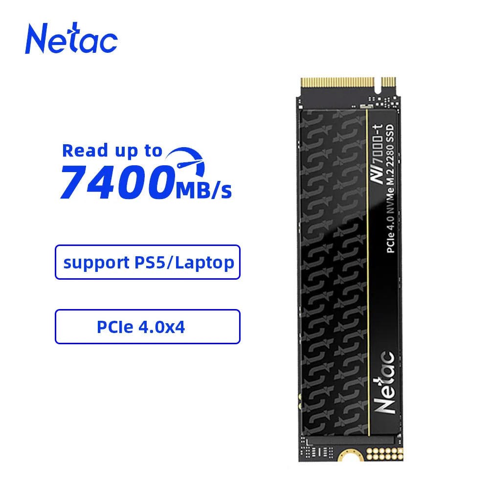 Netac SSD 1TB 2TB SSD NVMe M2  – Desk Setup Ps5 recenzja i cena